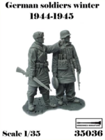 German soldiers winter 1944-1945 set
