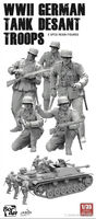 German WWII Tank Troops (5 Resin Figures)