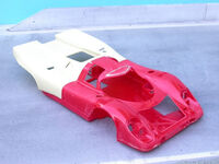 Porsche 917 K - Rear Bonnet Correction Set (for Fujimi Kits) - Image 1