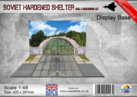 Soviet Hardened Shelter Base & Background 420 x 297mm - Image 1