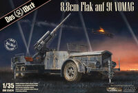 8.8cm Flak mounted on 9t VOMAG truck