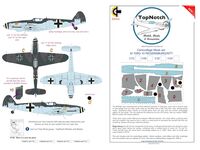 Messerschmitt Bf-109 G-10 - Regensburg/MTT camouflage pattern paint masks (for Eduard kits)