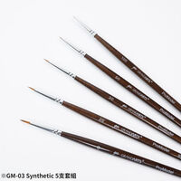 Madworks x Grandarts ProModel Synthetic Detail Brushes Set  ( 0, 2/0, 3/0, 5/0, 10/0  ) - Image 1