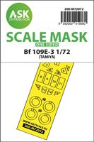 Bf 109E-3 One-Sided Express Fit Mask For Tamiya - Image 1