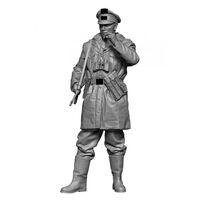 German WW2 Waffen SS Officer Winter Uniform (1 Figure)