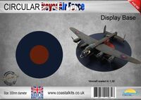 Circular Display Base Royal Air Force 300mm