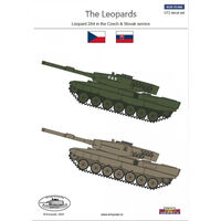 The Leopards - Leopard 2A4 In The Czech And Slovak Service (For Revell, Academy, Trumpeter) - Image 1
