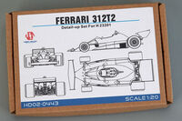 Ferrari 312T2 - Detail Up PE Set (for Hasegawa 23201 Kit) - Image 1