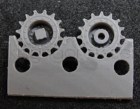 Sprockets for Akatsiya, Krug, Tyulpan and Giatsint-S, type 1