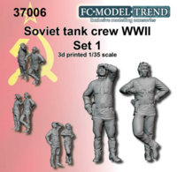 Soviet tank crew WWII set 1 - Image 1