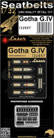 Gotha G.IV - Seatbelts (designed to be used with Wingnut Wings kits) - Image 1