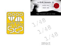 Vought A-7 D/E Corsair II - Canopy Mask (for Italeri /ESCI Kits) - Image 1