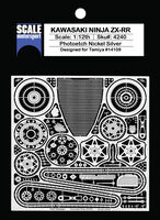 Kawasaki Ninja ZX-RR - PE Detail-Up Set (for Tamiya 14109 Kit) - Image 1