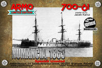 Numancia - Spanish Ironclad, 1863