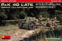 German 7.5 PaK 40 Late with Elite Artillerie Regiment Crew - Special Edition - Image 1