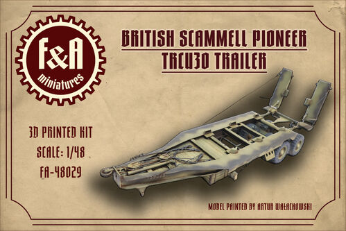 British Scammell Pioneer TRCU30 Trailer - Image 1