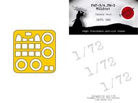 Grumman F4F-3/F-4 and FM-2 Wildcat - Canopy Mask (for Arma Hobby Kits) - Image 1