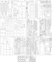 PM36-2 Pi�kna Helena - Laser Frames, Trusses, Refuge, Details