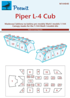 Canopy mask for  Piper L-4 Mark I - Image 1