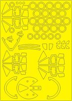 Mirage IV A/P EXPERT Kabuki Masks For Heller 80493, 56493, 52322, 596 Kits - Image 1