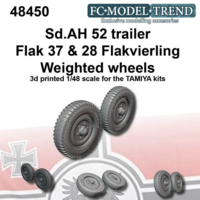 Sd.AH 52 trailer, weighted