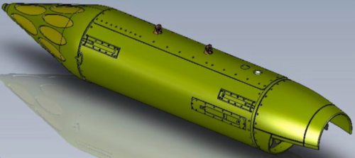 Rocket pod Matra type F4 LR F4 x2 - Image 1