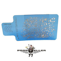 Medium Airbrush Template - Airbrush Stencils for Spraying Fine Details (90 mm x 60mm) - Image 1