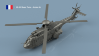 AS-332 Super Puma - Armee de lair - 3D printing (2 helicopters) - Image 1