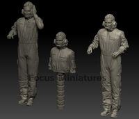 Modern Polish Tank Crew for Leopard 2 A4 / A5 (2 Figures and 1 Half-figure) - Image 1