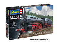 Express Locomotive S 3/6 BR 18⁵ & Tender 22T 31,7 - Model Set