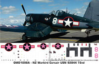 Vought FG1-D Corsair - NZ Warbird US Navy 92844 (2012-2023)