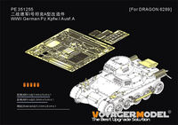 German WWII Pz.Kpfw.I Ausf.A - Upgrade Set (for Dragon 6289 Kit)
