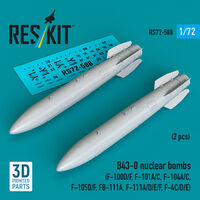 B43-0 Nuclear Bombs (2 pcs / 3D Printed) - Image 1
