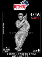 German Panzer Crew with Cat No.1