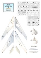 MiG-19 - Mask for Panels (for Trumpeter / Eduard kits) - Image 1