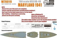 USS BB-46 Maryland 1941 (for Trumpeter 05769)