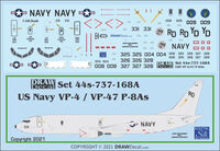 Boeing P-8A Poseidon - US Navy VP-40 and VP-47 Squadrons Decals - Image 1