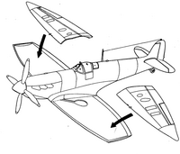 Supermarine Spitfire - HF Wings (for Airfix Kits)