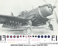 Vought Corsair - RNZAF Japan 1945-1948 Scheme